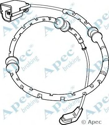 APEC BRAKING wir5242 -  Указатель износа, накладка тормозной колодки